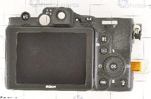 Корпус (задняя панель) Nikon P7100, б/у с дисплеем в сборе